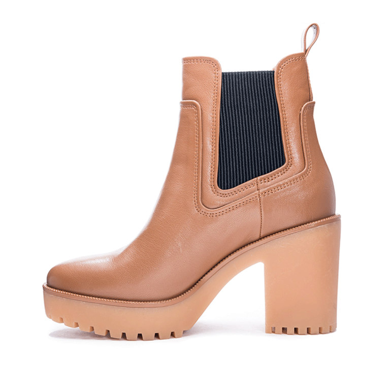 Good Day Bootie - Camel Brown - WMNS