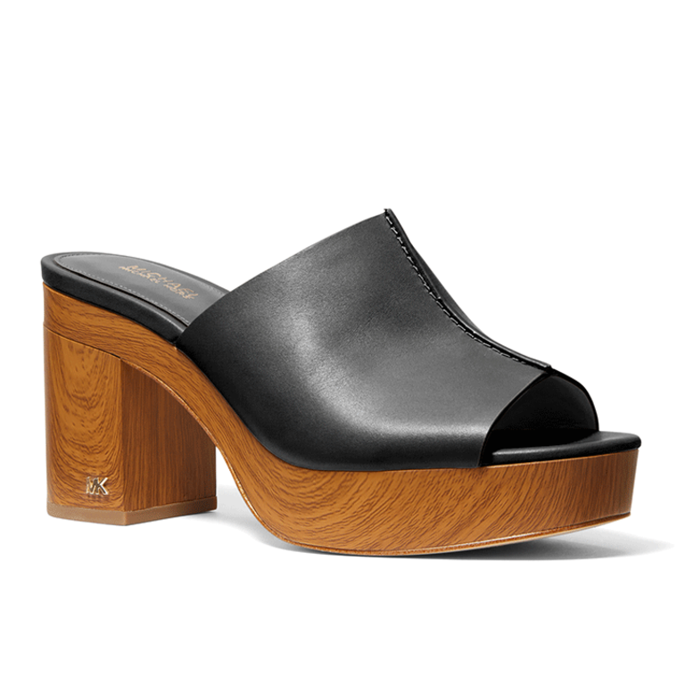 Michael Kors Aldrich Mule - Black - WMNS - BLVD Shoes