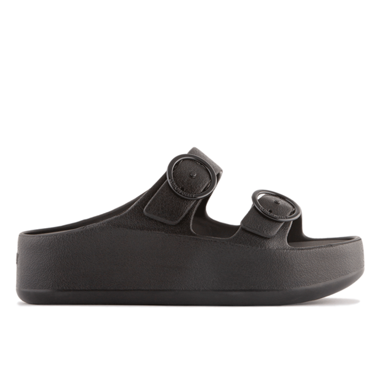 Lemon Jelly Gaia Slide - Black - WMNS