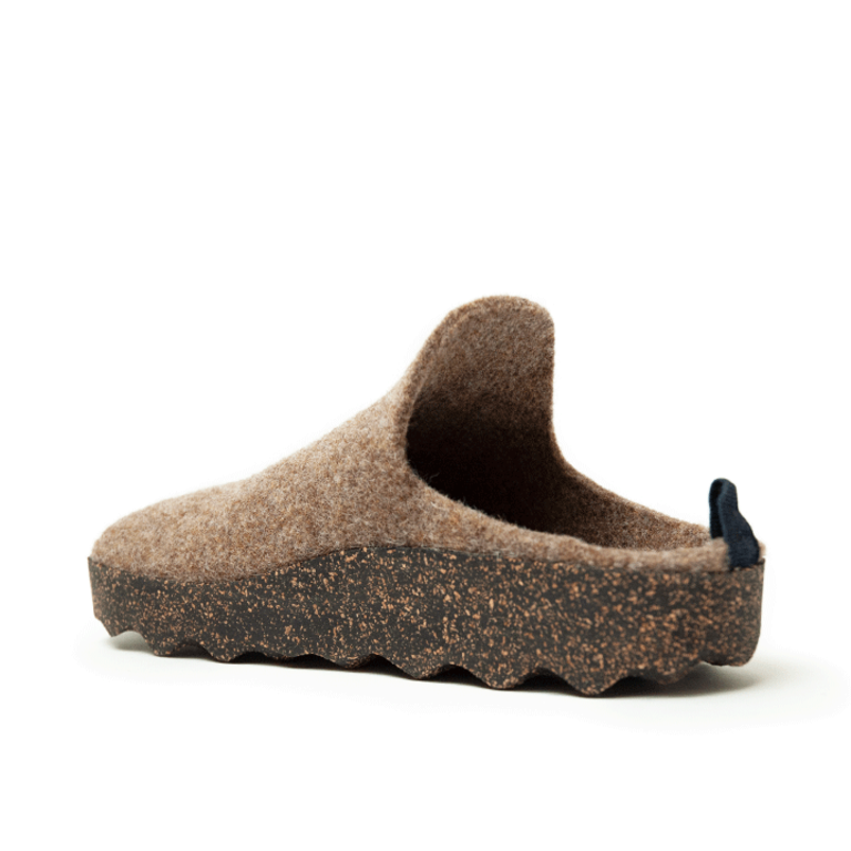 Asportuguesas Asportuguesas - Come Felt Mule - Taupe