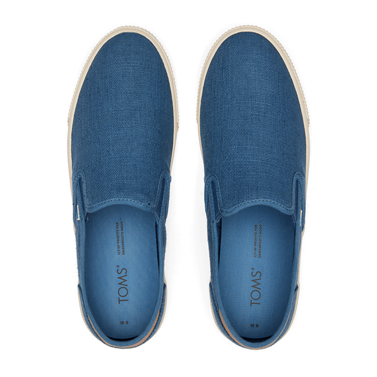 TOMS TOMS - Baja Slip On - Ocean Blue