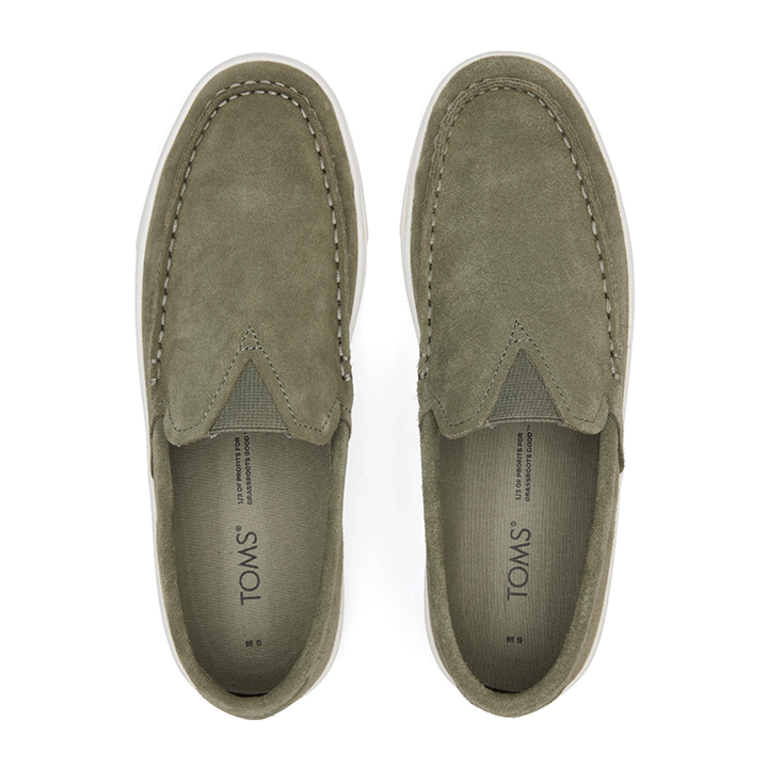 TOMS TOMS - Trvl Lite Loafer - Suede Green