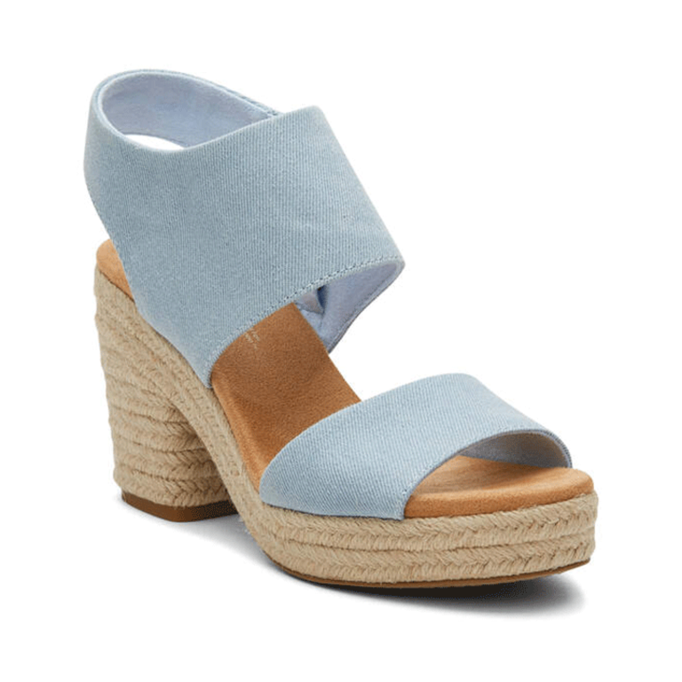 TOMS TOMS - Majorca Platform - Denim Blue