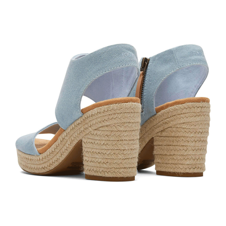 TOMS TOMS - Majorca Platform - Denim Blue