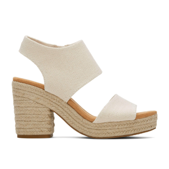 TOMS Majorca Basket Weave Platform - Natural