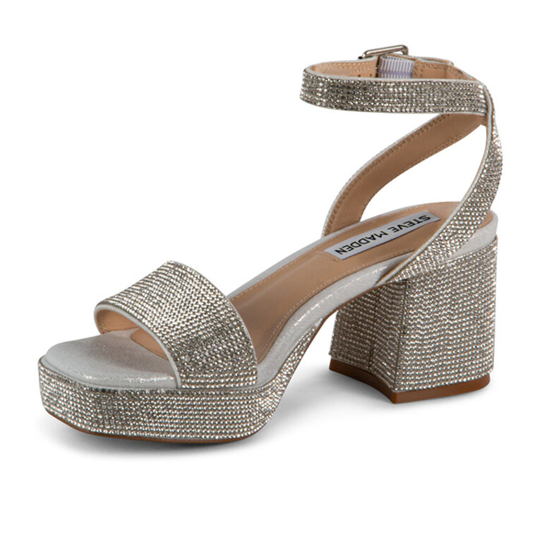 Steve Madden Steve Madden - Genial - Rhinestone Silver Multi