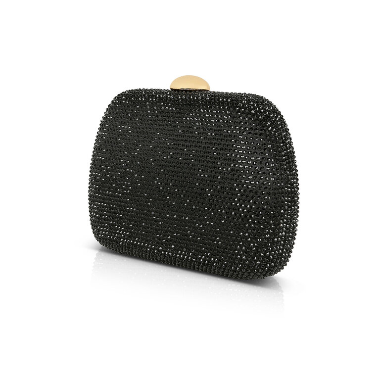 Badgley Mischka Badgley Mischka Jewel - Blossom Crystal Minaudière