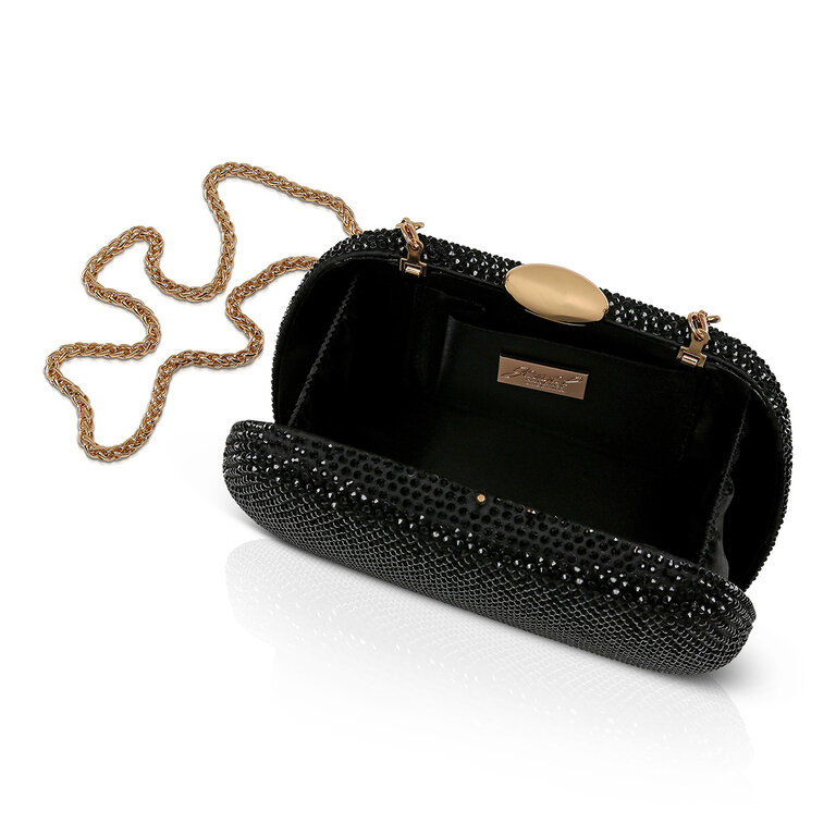 Badgley Mischka Badgley Mischka Jewel - Blossom Crystal Minaudière