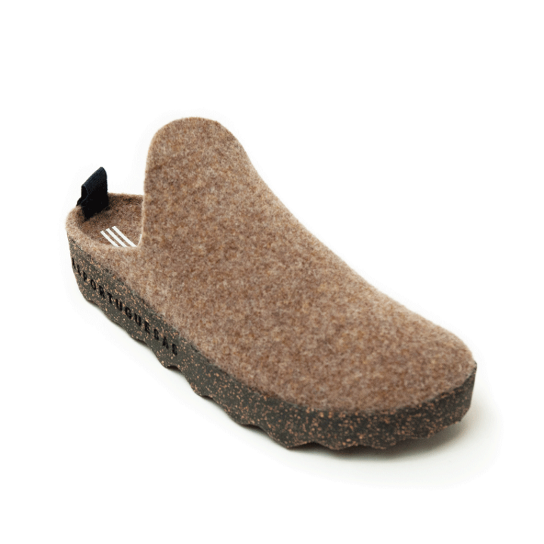 Asportuguesas Asportuguesas - Come Felt Mule - Taupe