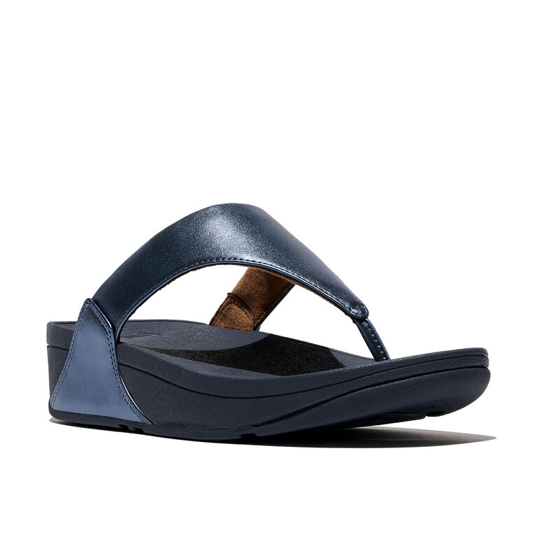 FitFlop FitFlop - Lulu - Metallic Leather Toe-Post Sandals