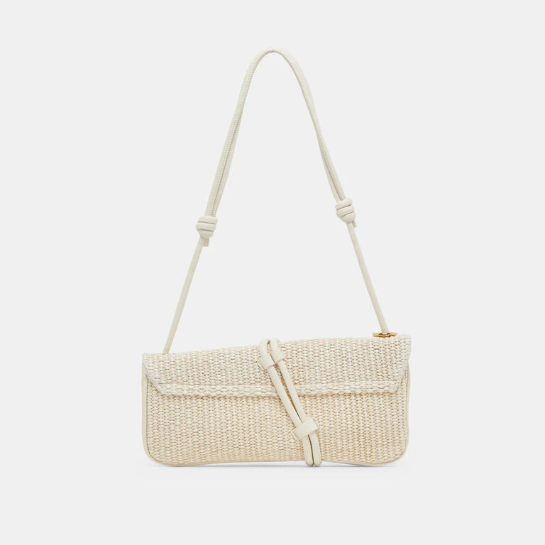 Dolce Vita Dolce Vita - Alice - Raffia Shoulder Bag - Natural Raffia