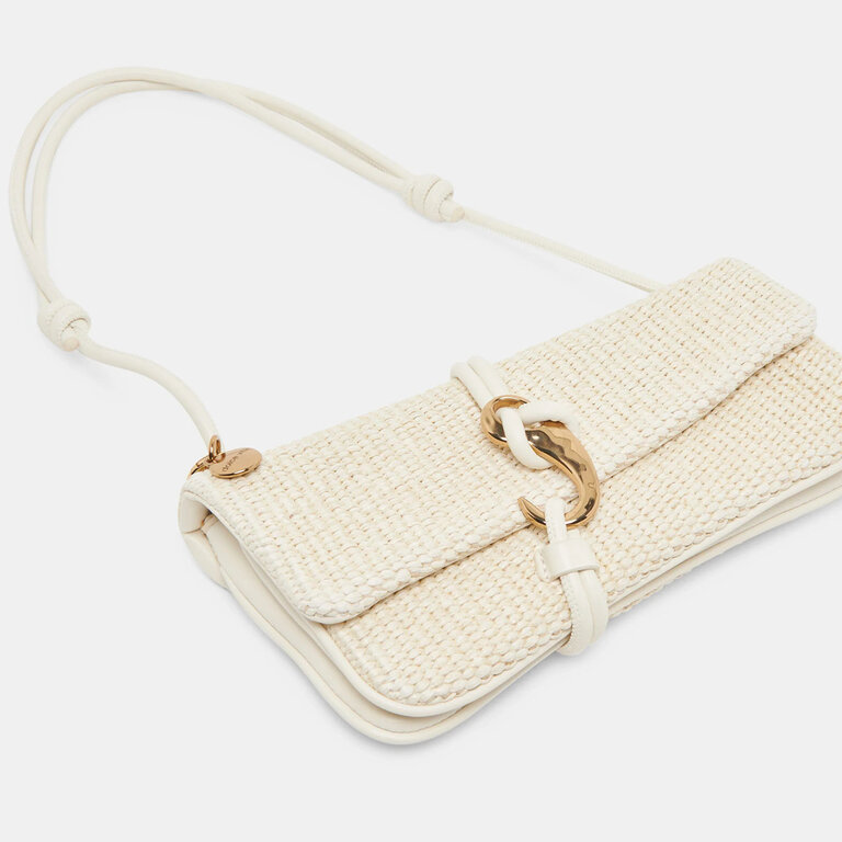 Dolce Vita Dolce Vita - Alice - Raffia Shoulder Bag - Natural Raffia
