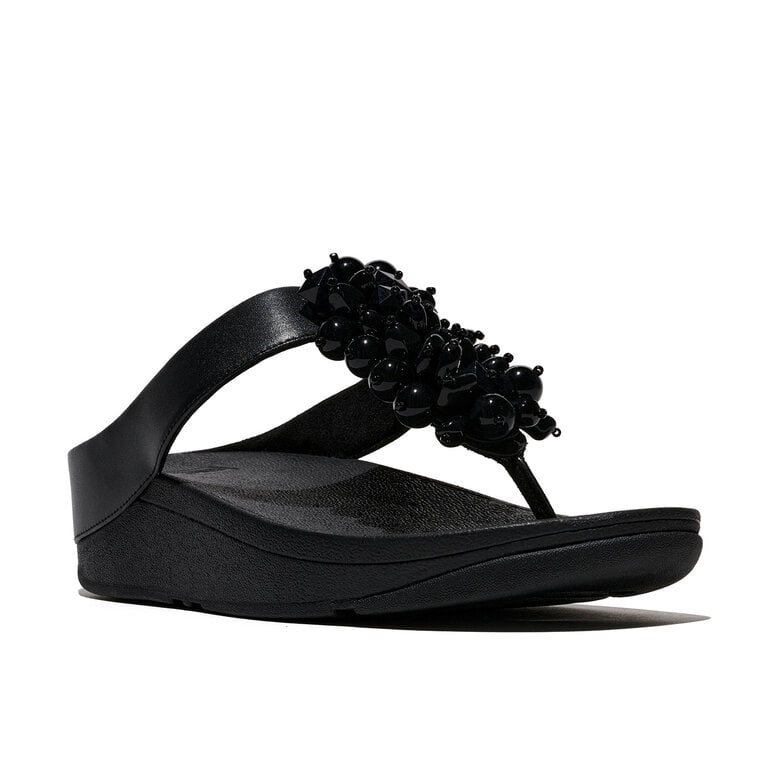 FitFlop FitFlop - Fino - Bead-Cluster Metallic Toe-Post Sandals