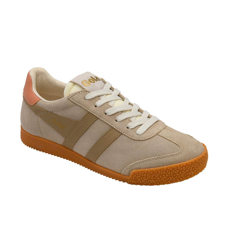 Gola Gola - Elan - Heritage Sneaker - Cameo/Mocha/Hot Coral