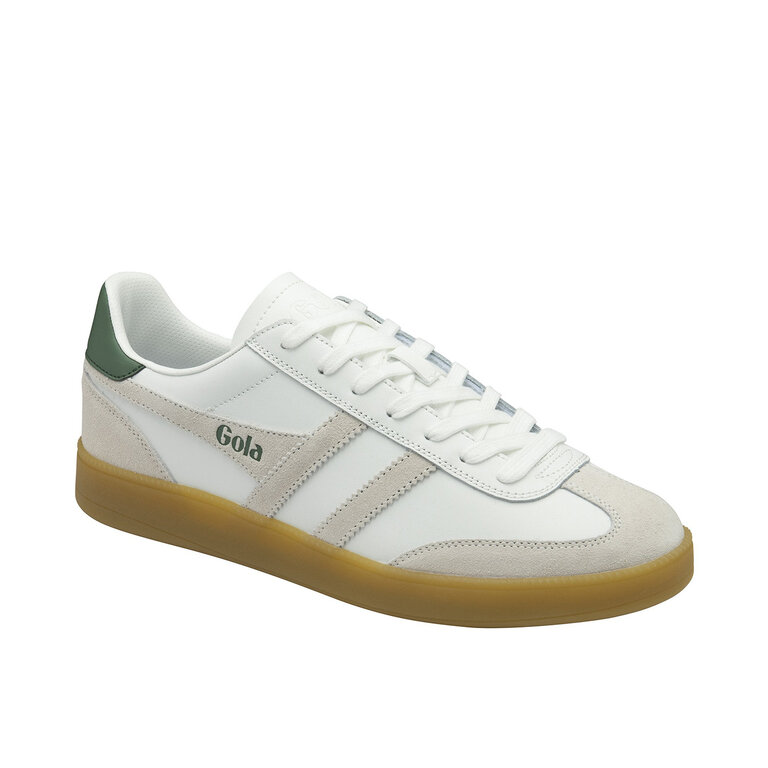 Gola Gola - Viper - Leather Heritage Sneaker - Off White/Evergreen