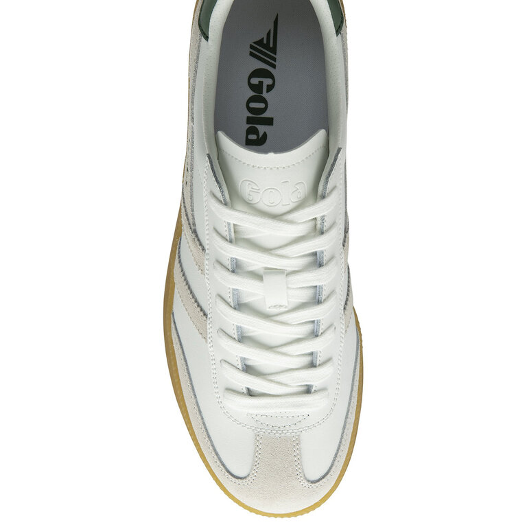 Gola Gola - Viper - Leather Heritage Sneaker - Off White/Evergreen