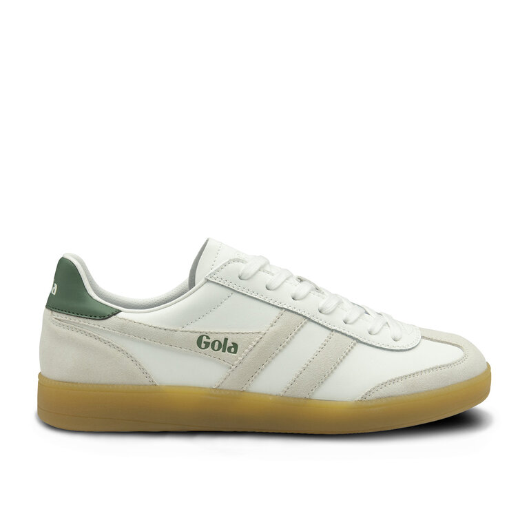 Gola Gola - Viper - Leather Heritage Sneaker - Off White/Evergreen