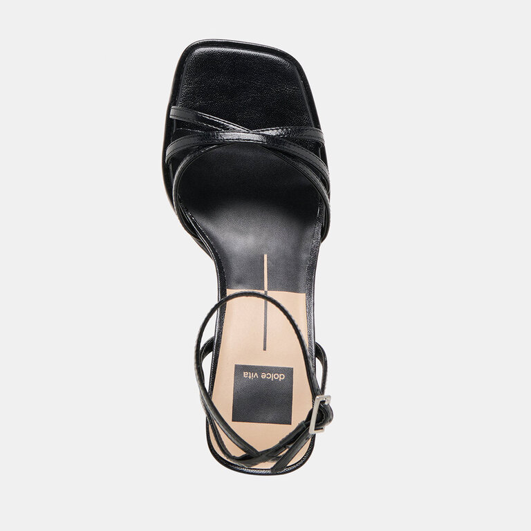 Dolce Vita Dolce Vita - Manji - Patent Leather Heel - Midnight Leather