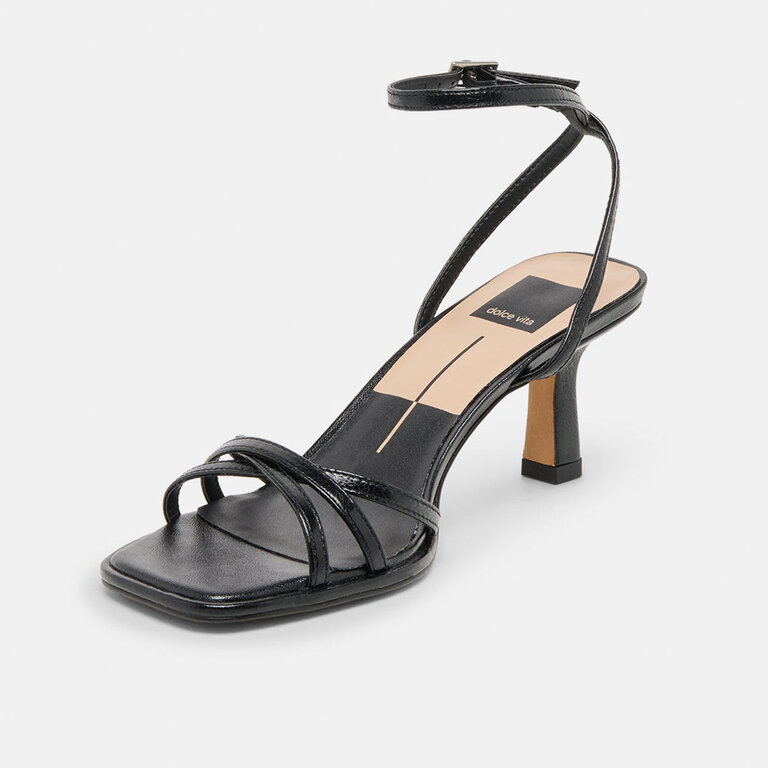 Dolce Vita Dolce Vita - Manji - Patent Leather Heel - Midnight Leather