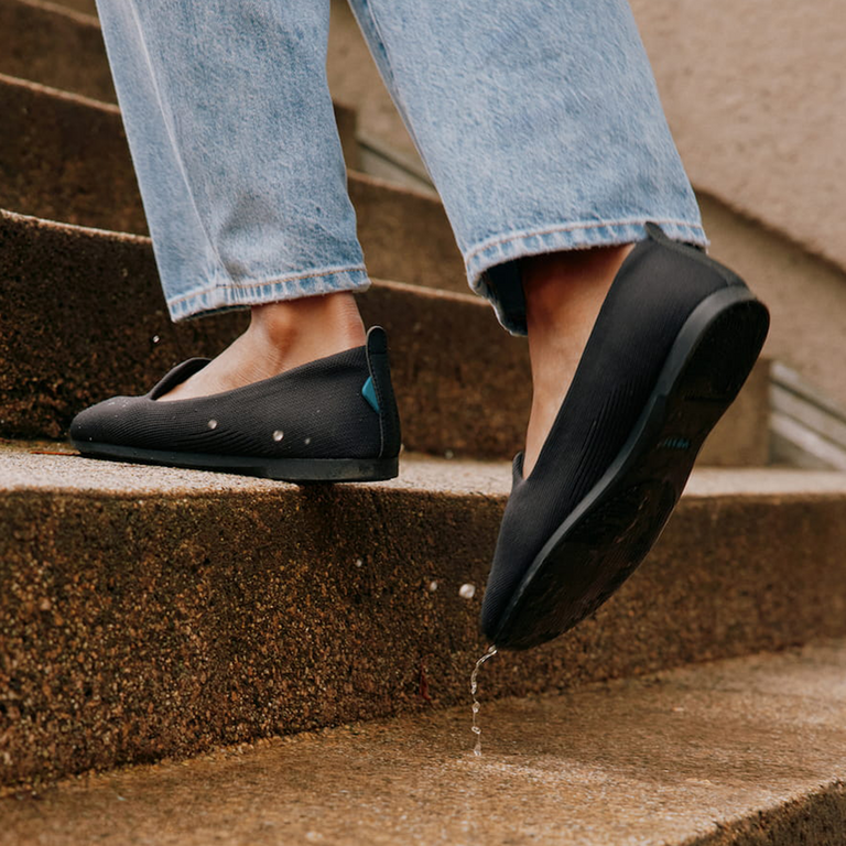 Vessi Vessi - Market Flat - Waterproof Flat - Black