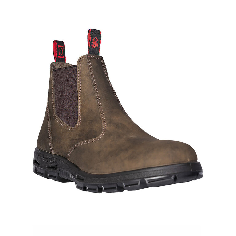 Redback Redback - Bobcat TPU Soft Toe - UBOK Leather Work Boot - Iron Bark