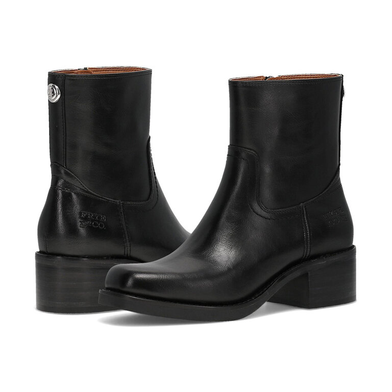 Frye And Co Frye & Co - Miranda Low Zip - Vegan Leather Bootie