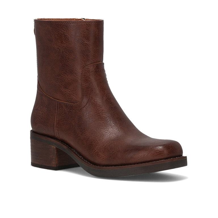 Frye And Co Frye & Co - Miranda Low Zip - Vegan Leather Bootie