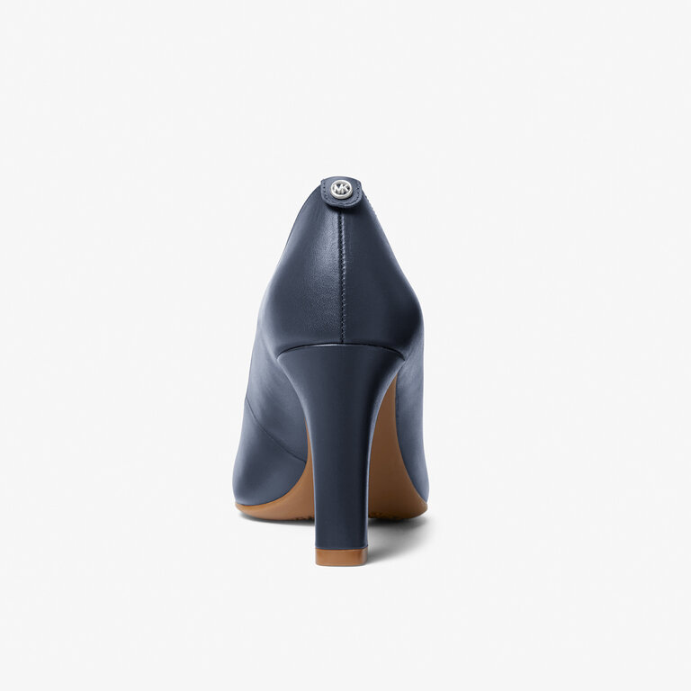 Michael Kors Michael Kors - Milly Flex Pump - Pointy-Toe Leather Heel