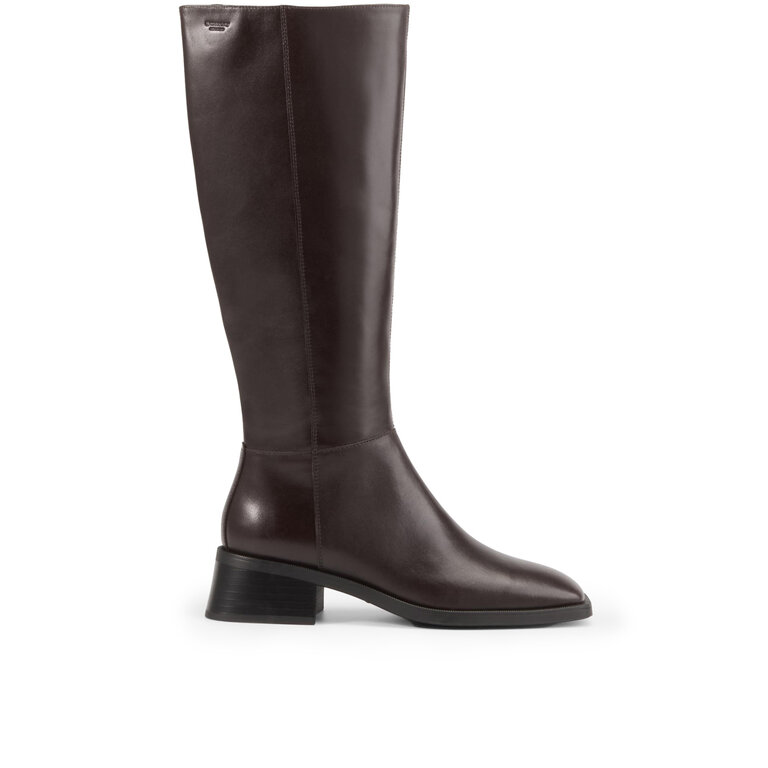 Vagabond Shoemakers Vagabond - Blanca - Knee-High Leather Boot - Chocolate Dark Brown Leather