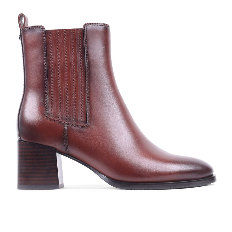 Blondo Blondo - Annalise - Waterproof Leather Boot - Whiskey Brown / Black Leather