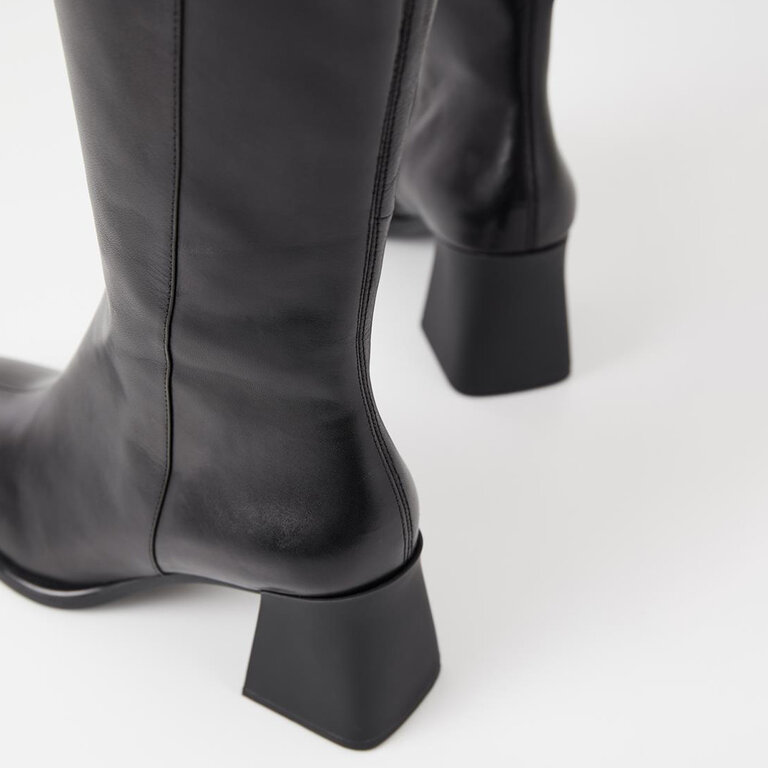 Vagabond Shoemakers Vagabond - Hedda - Knee-High Leather Boot - Black