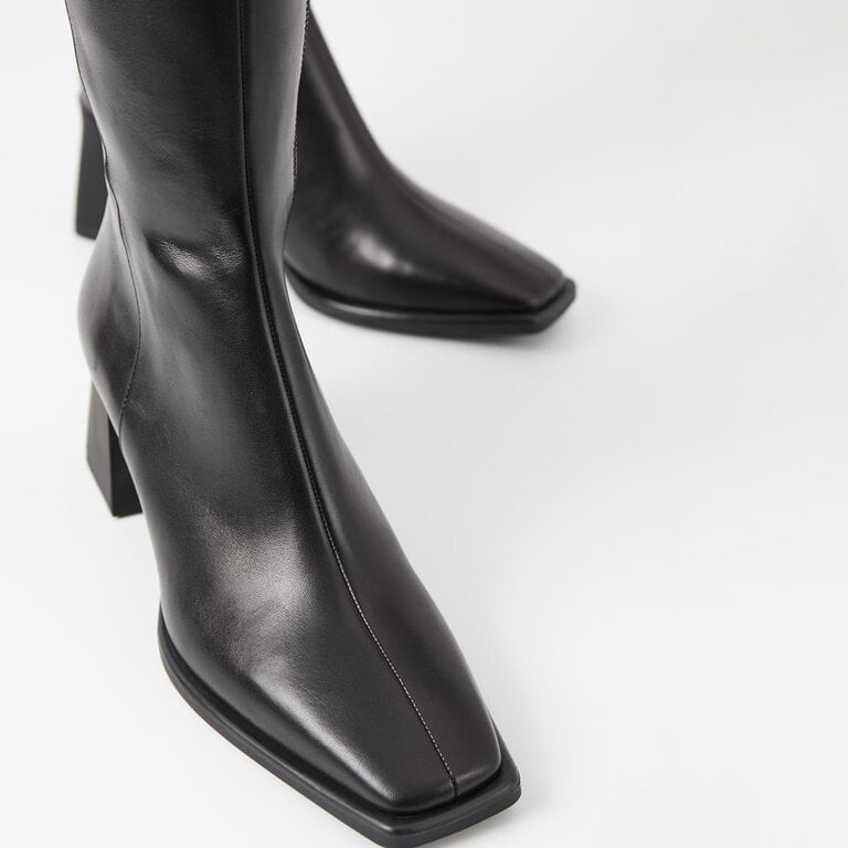 Vagabond Shoemakers Vagabond - Hedda - Knee-High Leather Boot - Black