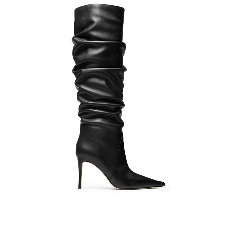 Michael Kors Michael Kors - Dawn - Knee-High Leather Boot - Black