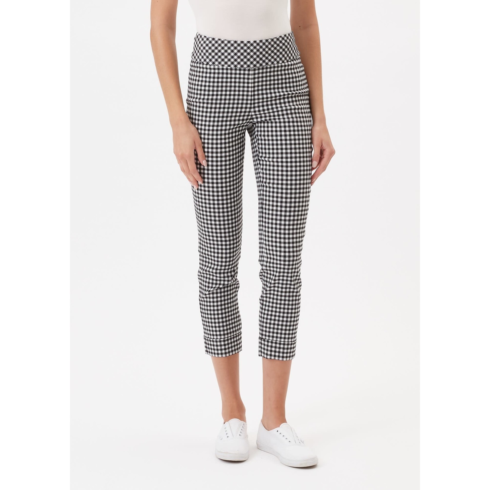 Gingham Cuffed Pant - PHINNEYS