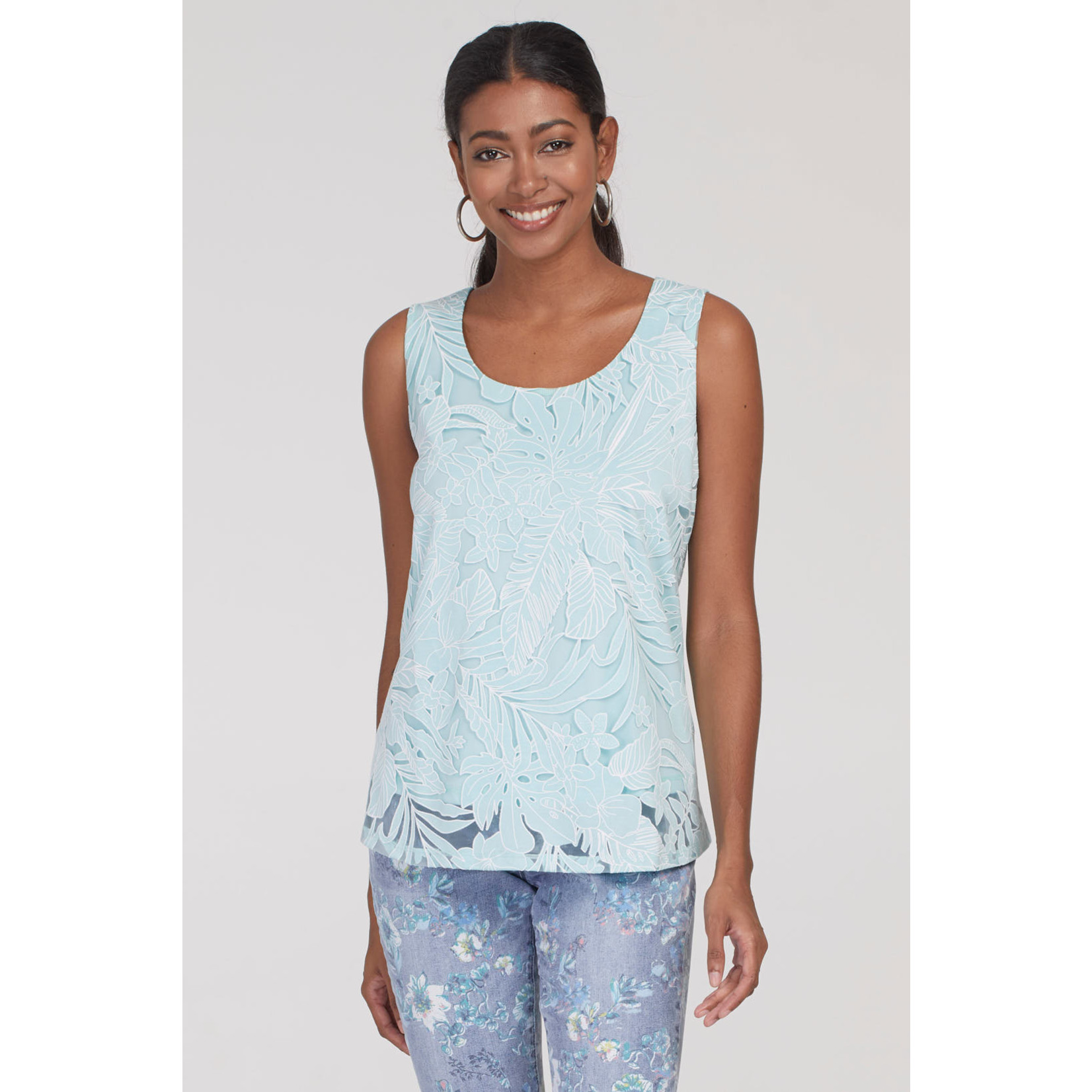 Sleeveless Top Surf Blue - PHINNEYS