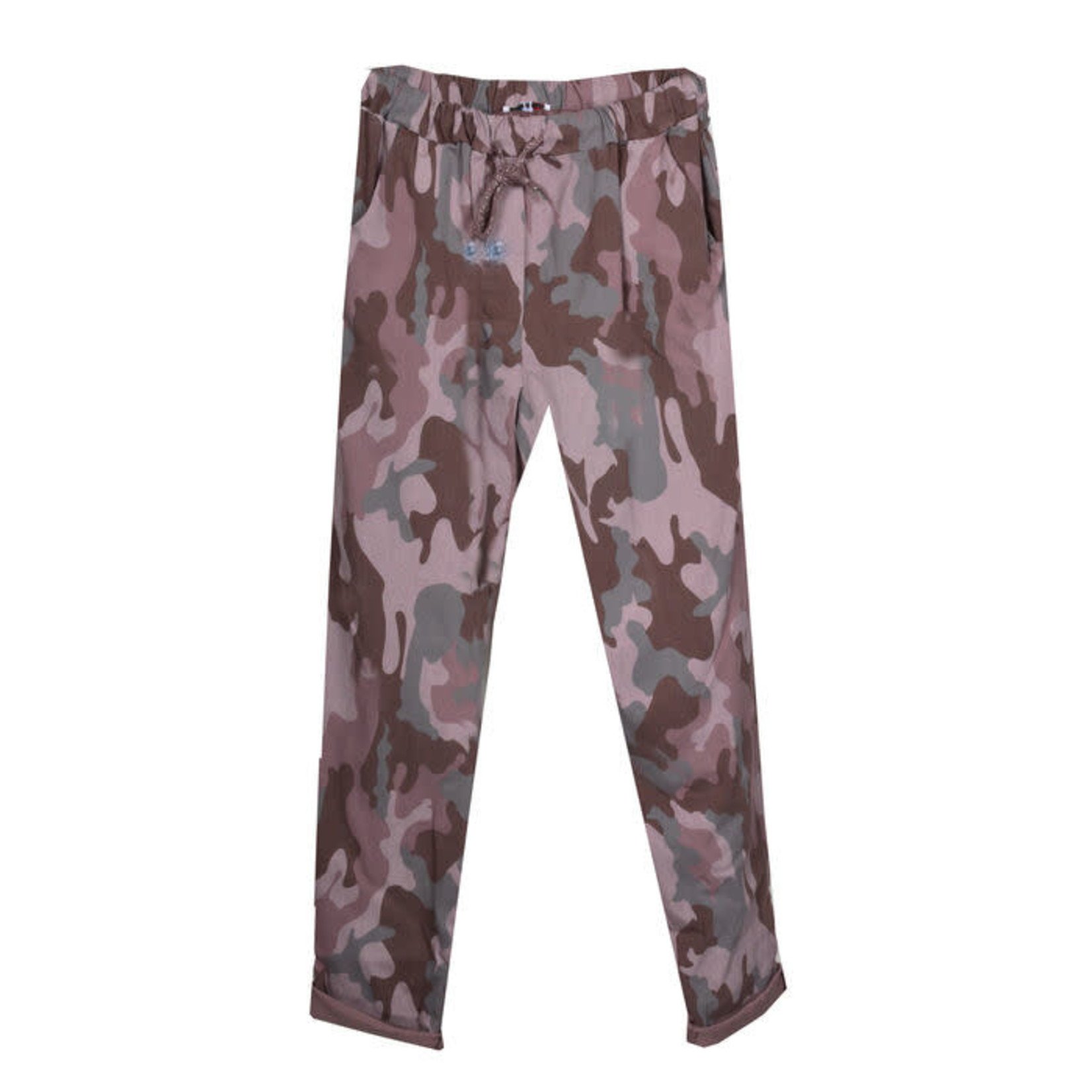 Catherine Lily White Pink Camo Joggers
