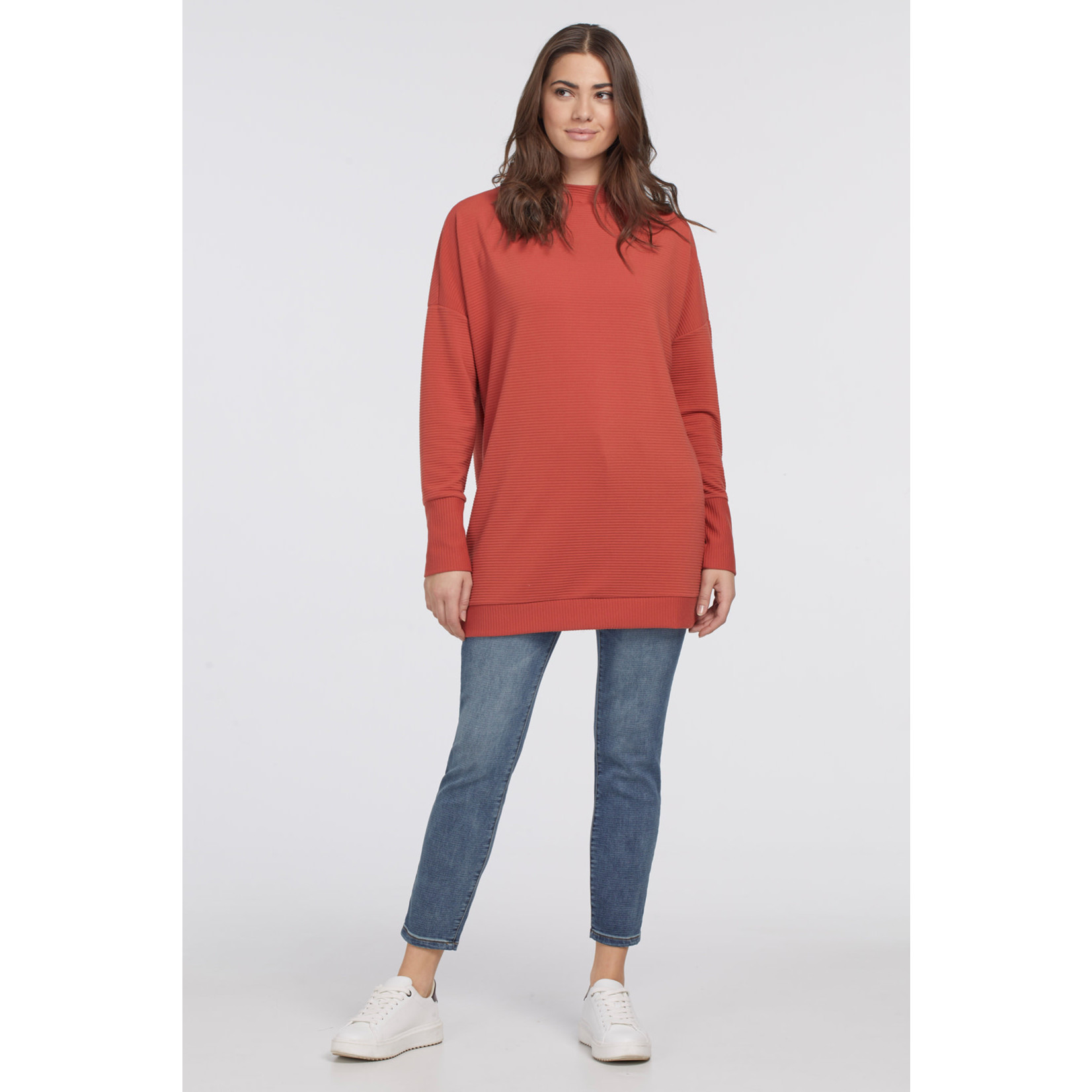 Tribal Funnel Neck Tunic (More Colors)