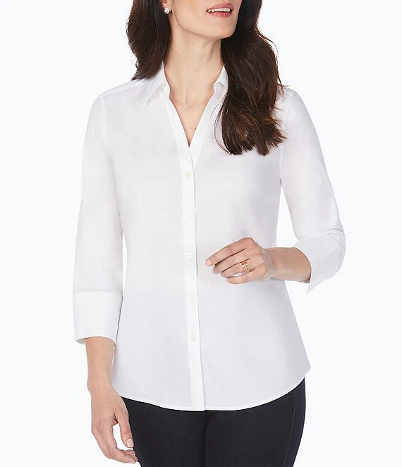 Mary Non Iron Stretch Blouse (More 
