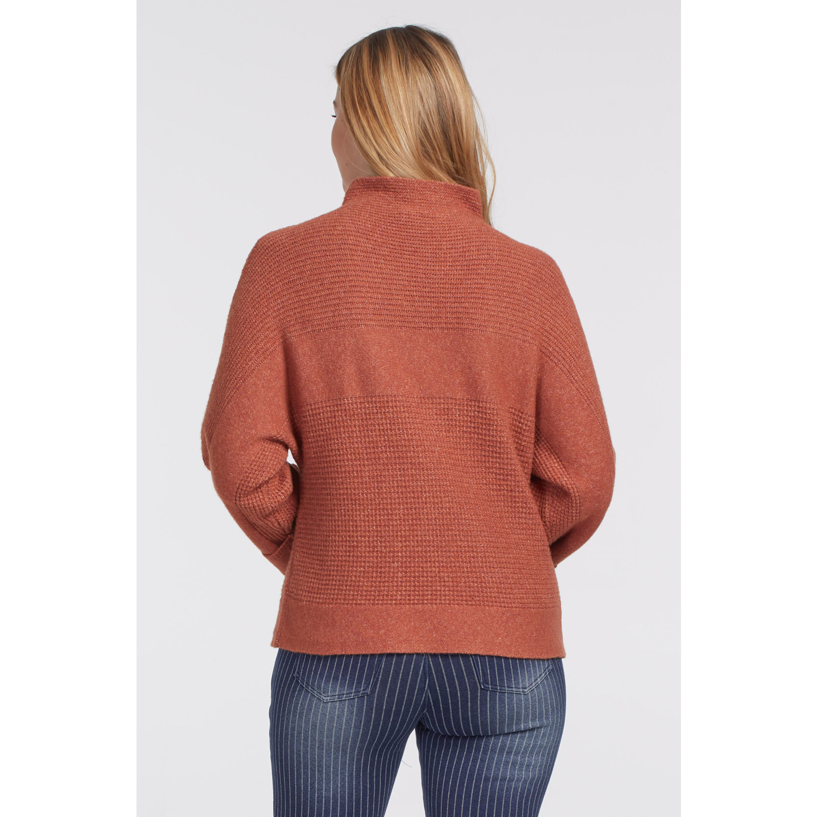 Tribal Funnel Neck Sweater (More Colors)