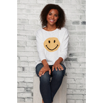 Cotton Country Happy Face Sweater