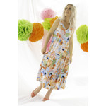 Pure Multi-Printed Dress 459-4473