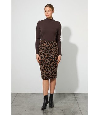 Joseph Ribkoff Animal Print Skirt Style 223239