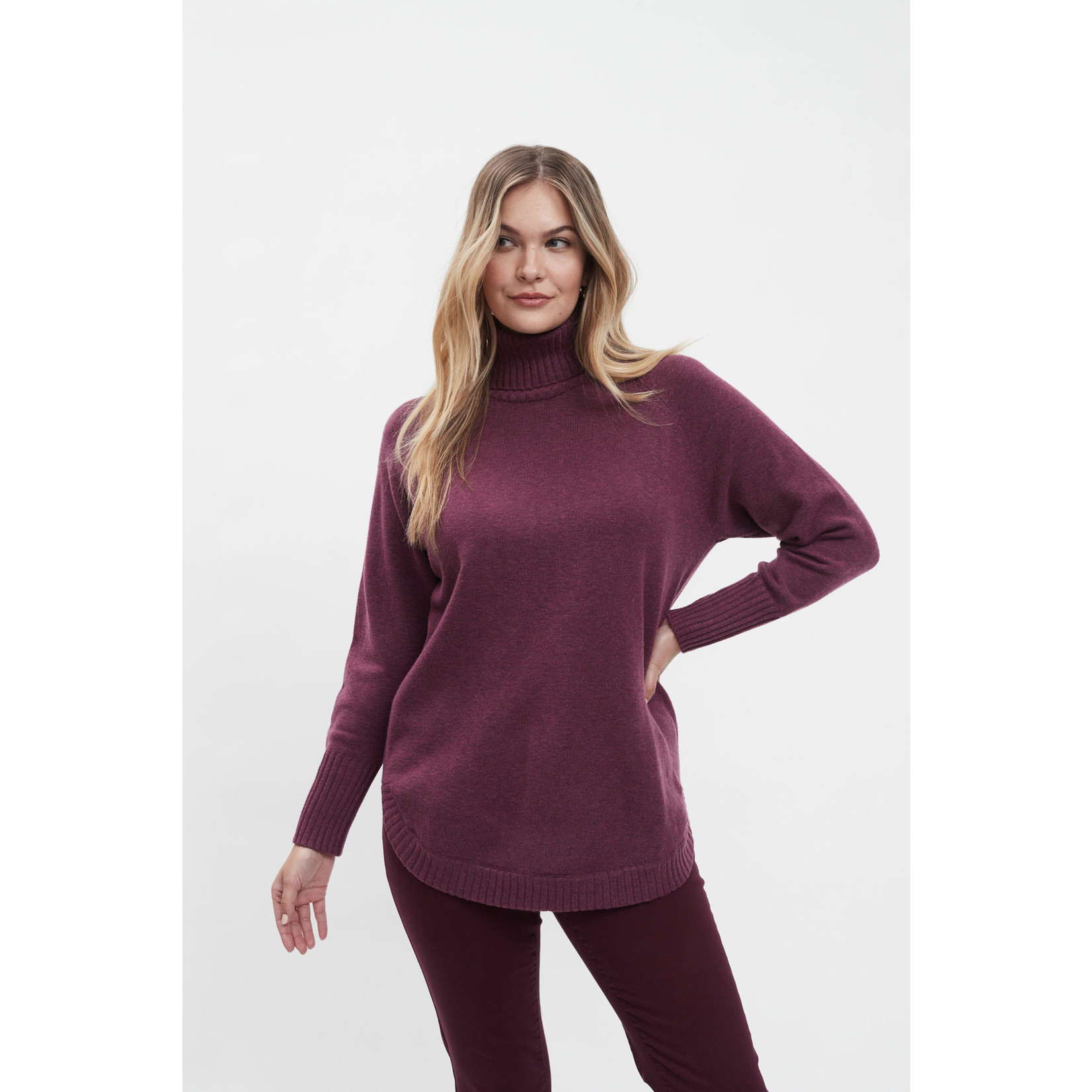 FDJ Cowl Neck Long Sleeve Sweater 1154333 (More Colors)
