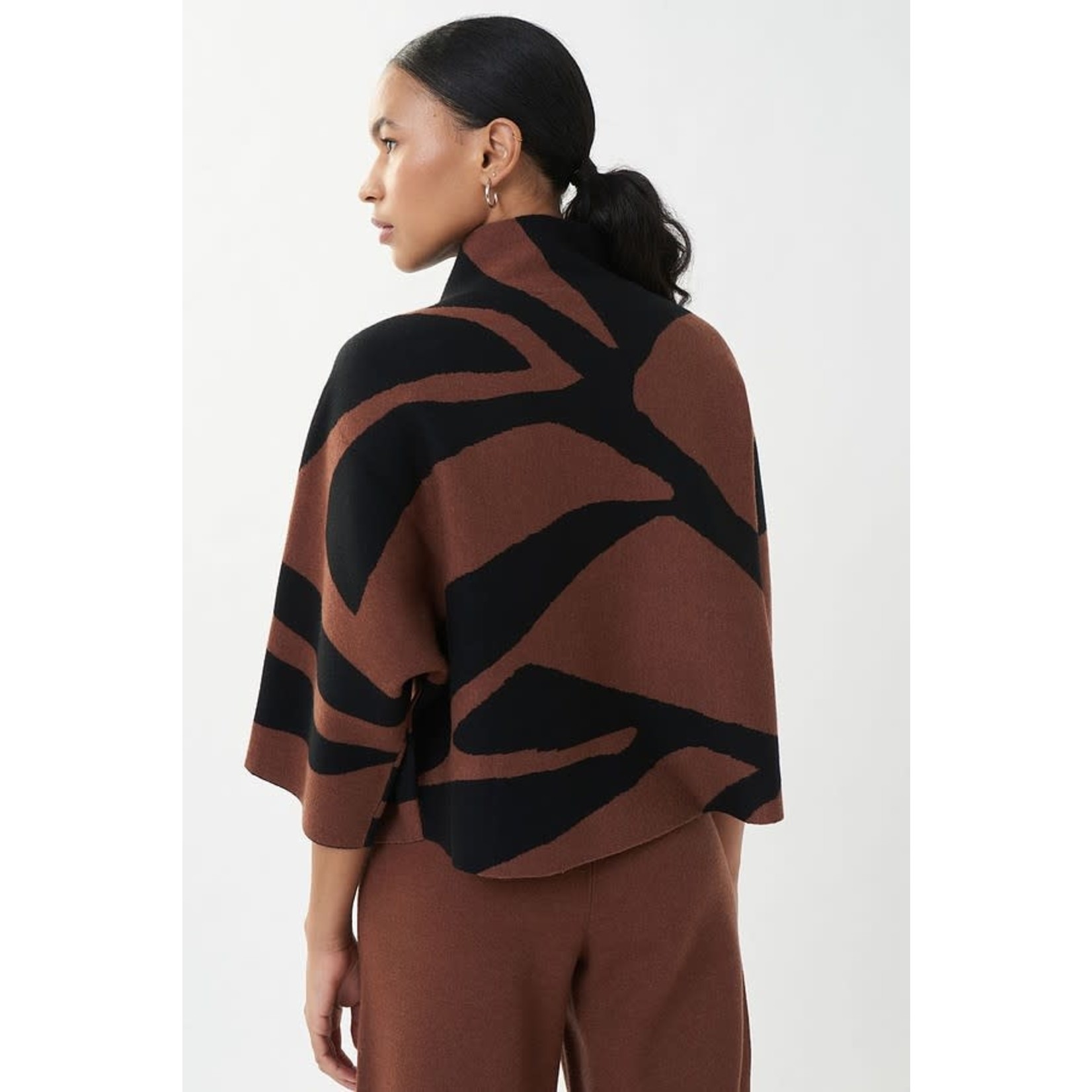 Joseph Ribkoff Jacquard Sweater Style 223945