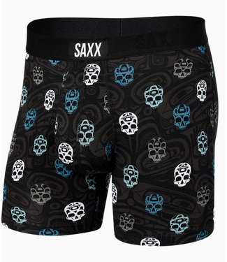 Saxx Ultra  Super Soft  Boxer Brief / Skulls- Black