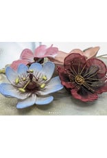 Sarah Cavender Sarah Lavender Metalworks Bloom Flowers Pin