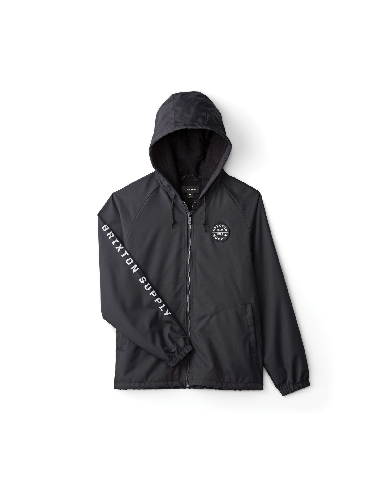 Brixton Claxton Black Hooded 