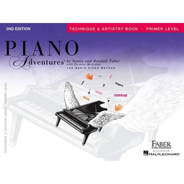 Faber Piano Adventures Faber Primer Level - Technique & Artistry Book 2nd Edition