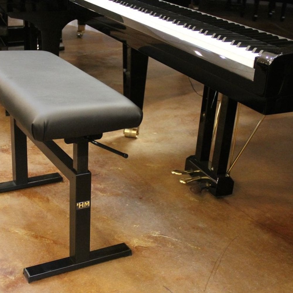 BANQUETA PIANO REGULABLE HIDRAU MODEL X24 WH