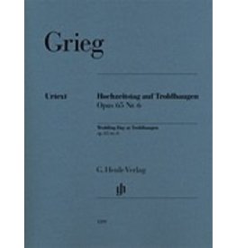 Henle Urtext Editions Grieg - Wedding Day at Troldhaugen, Op. 65 No. 6